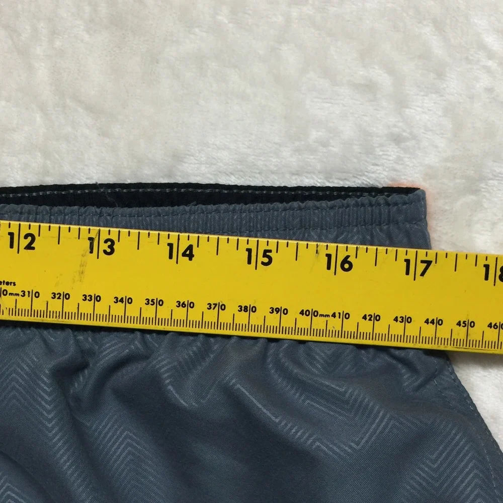 Nike Mens XXL‎ Running Training Shorts Swim Trunks Gray Orange Athletic Gym